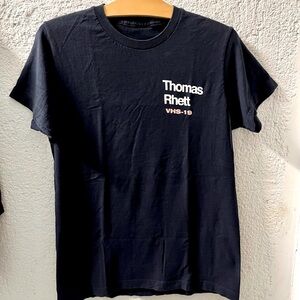 THOMAS RHETT Country Singer Official 2019 Tour 100% Cotton, S-M, P to P 18”